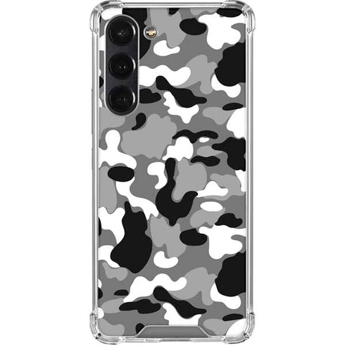 Neutral Street Camo Galaxy S24 FE Clear Case
