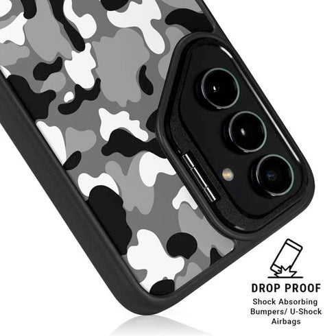 Neutral Street Camo Galaxy S24 FE Kickstand Case