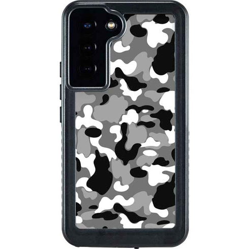 Neutral Street Camo Galaxy S24 Plus Waterproof Case