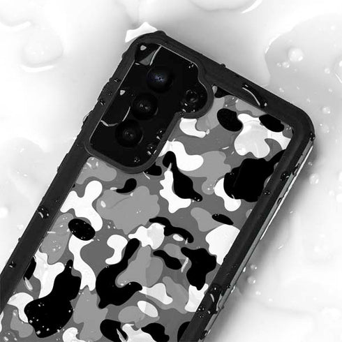 Neutral Street Camo Galaxy S24 Plus Waterproof Case