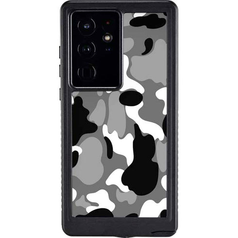 Neutral Street Camo Galaxy S24 Ultra Waterproof Case