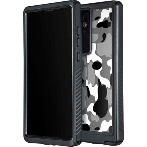 Neutral Street Camo Galaxy S24 Ultra Waterproof Case