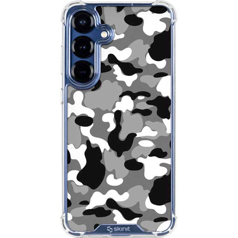 Neutral Street Camo Galaxy S25 Clear Case
