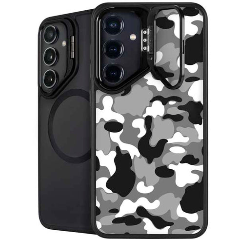 Neutral Street Camo Galaxy S26 Kickstand Case
