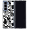 Neutral Street Camo Galaxy Z Fold5 5G Clear Case