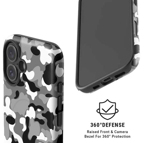 Neutral Street Camo iPhone 16 Magsafe Impact Case