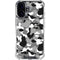 Neutral Street Camo iPhone 16 Plus Clear Case
