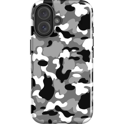 Neutral Street Camo iPhone 16 Plus Impact Case