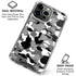 Neutral Street Camo iPhone 16 Pro Clear Case