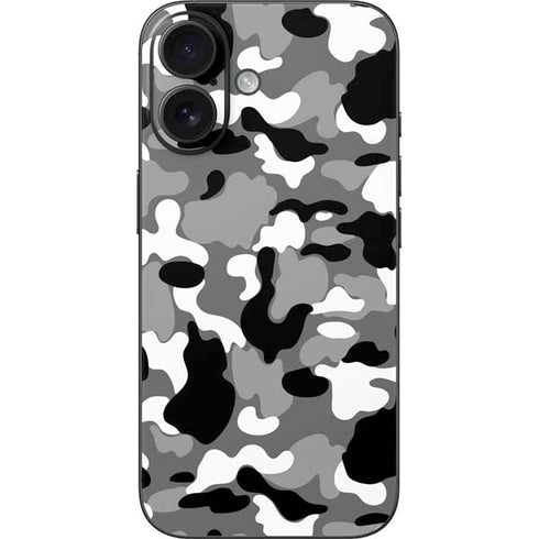 Neutral Street Camo iPhone 16 Skin