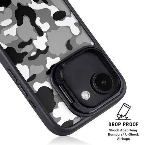 Neutral Street Camo iPhone 16e Kickstand Case