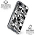 Neutral Street Camo iPhone 16e Clear Case