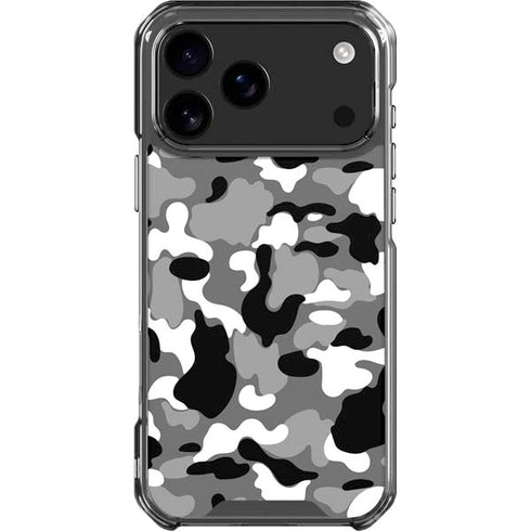 Neutral Street Camo iPhone 18 Pro Max Clear Case