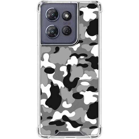 Neutral Street Camo Moto G Stylus 5G (2025) Clear Case