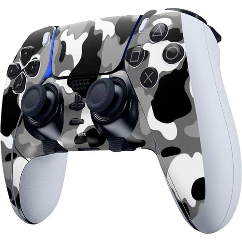 Neutral Street Camo PS5 DualSense Edge Pro Controller Skin