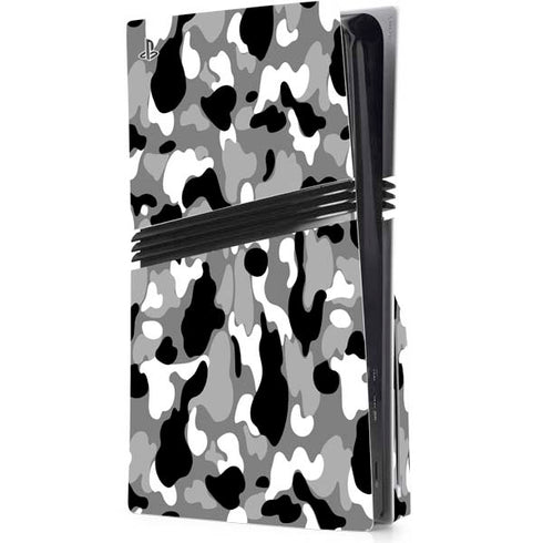 Neutral Street Camo PS5 Pro Disk Console Skin