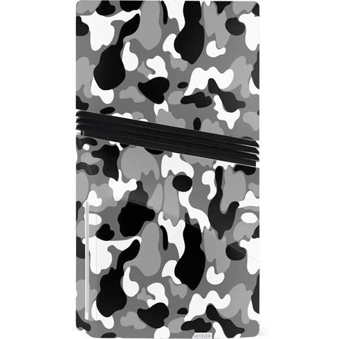 Neutral Street Camo PS5 Pro Disk Console Skin