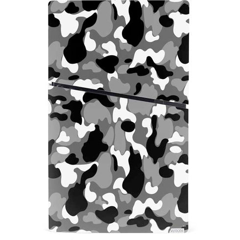 Neutral Street Camo PS5 Slim Digital Edition Console Skin