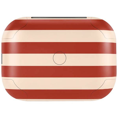 Neutral Stripes Amazon Echo Buds Skin