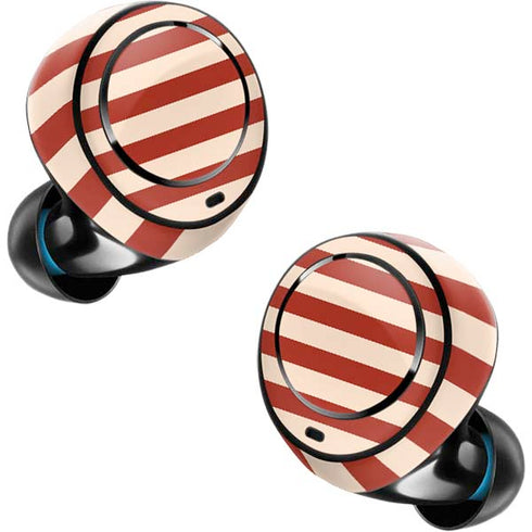 Neutral Stripes Amazon Echo Buds Skin