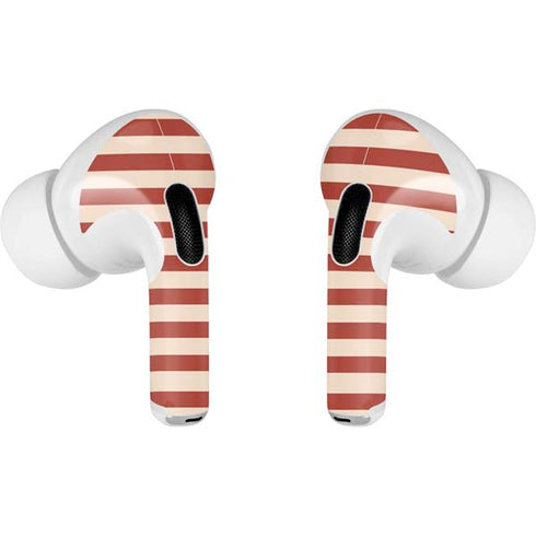 Neutral Stripes AirPods Skins