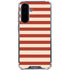 Neutral Stripes Galaxy A36 5G Clear Case