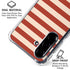 Neutral Stripes Galaxy A36 5G Clear Case