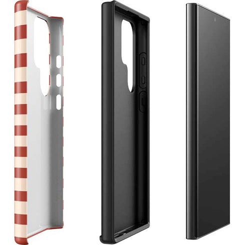 Neutral Stripes Galaxy S23 Ultra Pro Case
