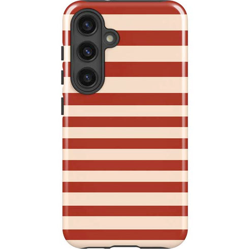 Neutral Stripes Galaxy S25 Impact Case