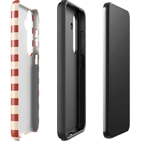 Neutral Stripes Galaxy S25 Impact Case