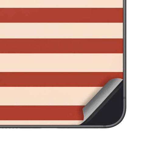 Neutral Stripes Galaxy S24 Skin