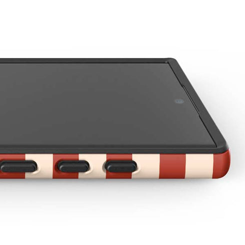 Neutral Stripes Galaxy S25 Ultra Impact Case