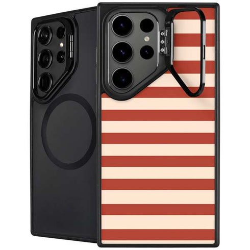 Neutral Stripes Galaxy S25 Ultra Kickstand Case