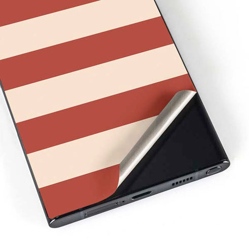 Neutral Stripes Galaxy S24 Ultra Skin