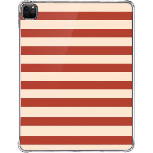 Neutral Stripes iPad Pro 11in (2024) Clear Case