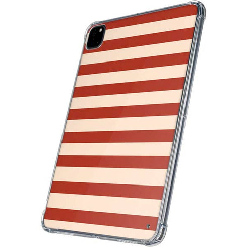 Neutral Stripes iPad Pro 11in (2024) Clear Case