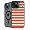 Neutral Stripes iPhone 14 Plus Kickstand Case