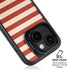 Neutral Stripes iPhone 14 Plus Kickstand Case