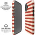 Neutral Stripes iPhone 16 Magsafe Impact Case