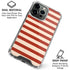 Neutral Stripes iPhone 16 Pro Max Clear Case