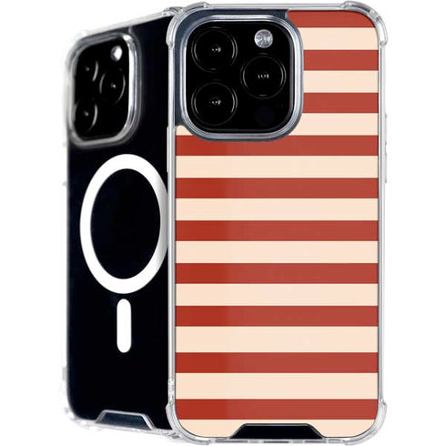 Neutral Stripes iPhone 16 Pro Max MagSafe Case