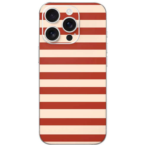 Neutral Stripes iPhone 16 Pro Skin