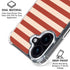 Neutral Stripes iPhone 17 Clear Case