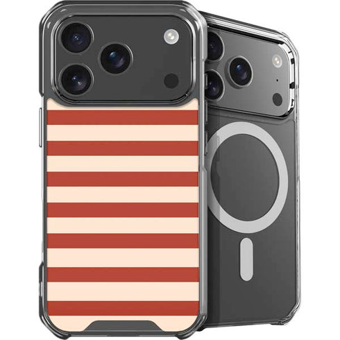 Neutral Stripes iPhone 18 Pro MagSafe Case