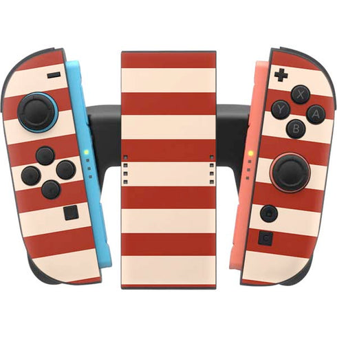 Neutral Stripes Nintendo Switch 2 (2025) Joy-Con Controller Skin
