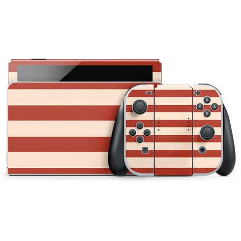 Neutral Stripes Nintendo Skins