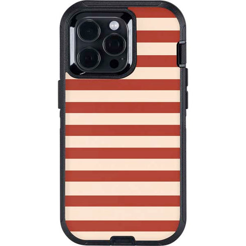 Neutral Stripes Otterbox Defender iPhone Skin