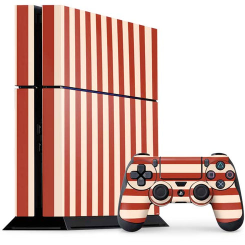 Neutral Stripes PlayStation PS4 Skins