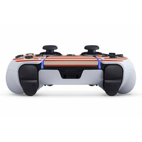 Neutral Stripes PS5 DualSense Edge Pro Controller Skin