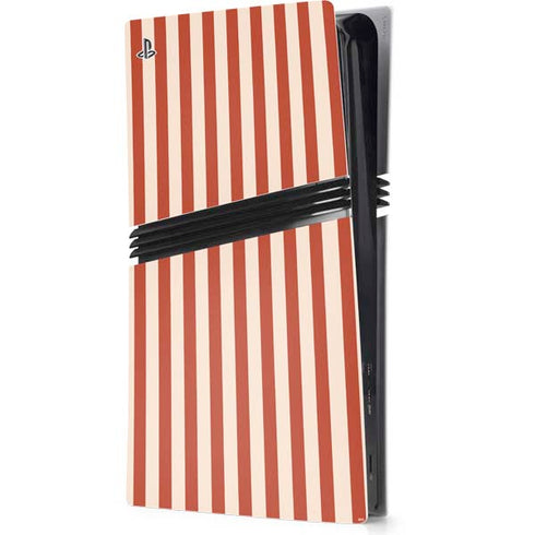 Neutral Stripes PS5 Pro Console Skin